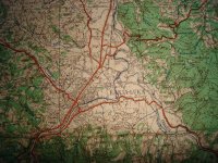 Vojna karta: Banja Luka i okolica