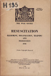 THE WAR OFFICE: RESUSCITATION equipment organization training and proc