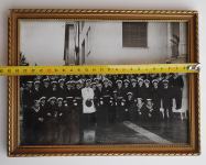 TITO s starješinama i mornarima JRM Jugoslavija 24 x 19 cm.