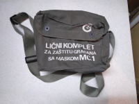 Torbica ličnog kompleta za zaštitu građana (gas maske)