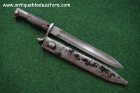 TURSKI MODIFICIRANI WW1 BUTCHER  BAJONET M 1898/05