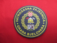 VATROGASCI - Bjelovar - Vatrogasna zajednica - oznaka