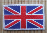 Vezena prišivka za jaknu - engleska zastava