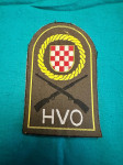 Vojna oznaka HVO - Amblem za uniformu (ratni period)