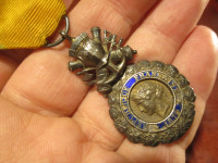 WW1 Francuska medalja Vrijednost disciplina 1870, srebro, 20.27 grama