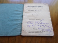 WW1,Geldgefangbuch,Knjiga zarobljenika, R!
