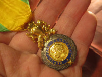 WW2 Francuska medalja Vrijednost disciplina zvijezda, srebro, 15.60 gr