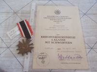 WW2,Kriegsverdienstkreuz  mit schwertern, 2. klasse,sa ukazom