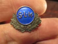 WW2 S.L.K. Švedska ženska dragovoljačka obrambena postrojba, značka, s