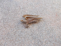 WW2,Luftwaffe oznaka za oficirsku sapku,original,signirano