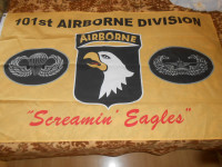 zastava 101. AIRBORN DIVISION 150 X 90 CM