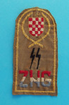 ZNG (Zbor Narodne Garde) stara original. ručno vezena prišivka iz 1991