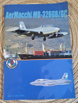 Zrakoplovna knjiga avion Aermacchi MB. 326