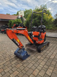 Bager Kubota U10-3   viličar valjak demper traktor  4x4 utovarivač