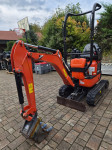 Bager Kubota U10-5 demper valjak traktor 4x4 utovarivač viličar