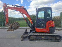 Kubota u55-4 // 5.500 kg // 2019 god // klima