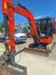 Mini bager Kubota U36-4 god.pr. 2019 samo 1550 radni sati