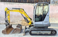 Wacker Neuson EZ26 - Powertilt - 3x korpa - težina bagera 3t