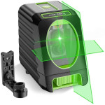 BOX1G Križna zelena laserska razina + funkcija pulsa za detektor
