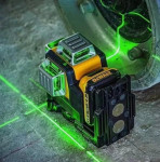 DEWALT DW089LG 360° Zeleni laserski nivelir – profesionalni set