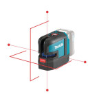 MAKITA SK106DZ Akumulatorski samonivelirni križni in točkovni laser -
