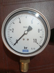Manometar fi 100mm, WIKA 0 -10 bara