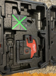 Milwaukee CLL4P križno-točkasti laser