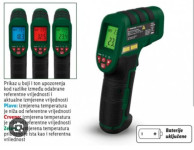 Parkside infrared uređaj za mjerenje temperature