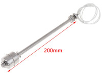 PLOVAK NIVOA TEKUĆINA 200 MM ZA OKOMITU UGRADNJU 3 DO 230V  INOX DUGI