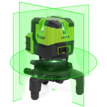 Point line zelena laserska libela za polaganje 2x 5200mAh