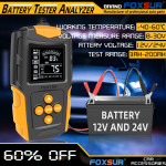 Tester Akumulatora 12V - 24V i analizator jednostavno i brzo mjerenje!