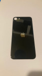 Poklopac baterije - stražnje staklo za iPhone SE 2020 crni