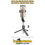 SELFIE ŠTAP HOCO K20 TRIPOD STATIV STALAK BLUETOOTH DALJINSKI CRNI