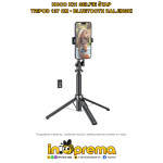 SELFIE ŠTAP HOCO K21 TRIPOD STATIV BLUETOOTH DALJINSKI STALAK CRNI