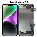 LCD iPhone 14 + touch + okvir Crni (IN-CELL) QC