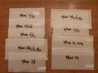 iPhone  4/4s, 6/6s ,6plus/6s plus, 7/7plus ,8/8plus,