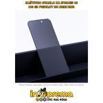 KALJENO STAKLO ZA IPHONE 15 PRIVACY ANTI SPY OG 6D 9H CRNI RUB