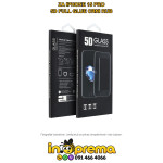 KALJENO STAKLO ZA IPHONE 15 PRO 5D FULL GLUE 9H OEM CRNI RUB FOLIJA