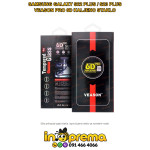 SAMSUNG GALAXY S22 PLUS S23 PLUS KALJENO STAKLO 6D VEASON CRNI RUB
