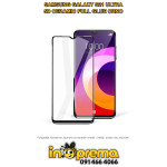 SAMSUNG S21 ULTRA 5D CERAMIC FULL GLUE ZAŠTITNO STAKLO FOLIJA CRNO