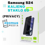 Samsung S24 kaljeno staklo 6D (PRIVACY)