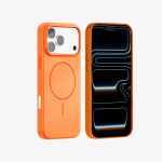 BWOO mat magnetska zaštitna maska za iPhone 17 narančasta