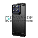 Carbon Brush TPU maskica za Motorola Edge 70 5G crna