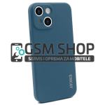 ENKAY Liquid silikonska zaštitna maskica iPhone 14 Plus plava