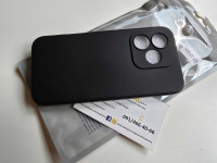 HONOR 600 LITE MASKICA MASKA FUTROLA TORBICA SILIKONSKA CRNA