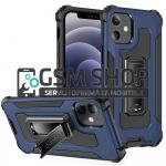 Jazz Armor serija silikonska zaštitna maskica iPhone 12 / 12 Pro plava