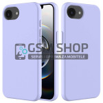 Liquid Silicone maskica za iPhone 16e/17e lila