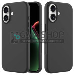 Liquid Silicone maskica za iPhone 17 – Drop Proof zaštita crna