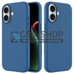 Liquid Silicone maskica za iPhone 17 – Drop Proof zaštita plava