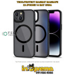 MAGSAFE MASKICA ZA IPHONE 14 IPHONE14 TECH MAT CRNA